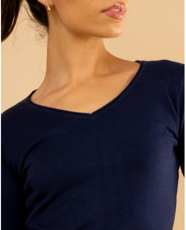 Pull col en v