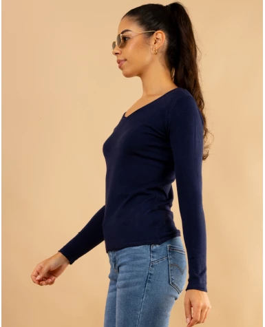 Pull col en v