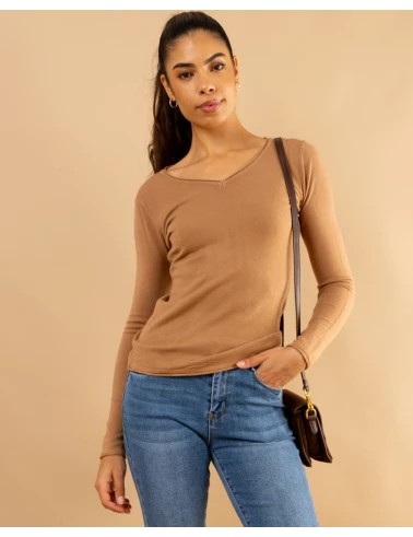 Pull col en v