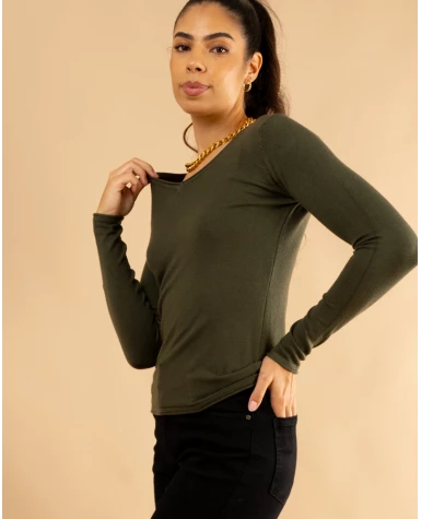 Pull col en v