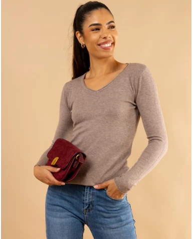 Pull col en v