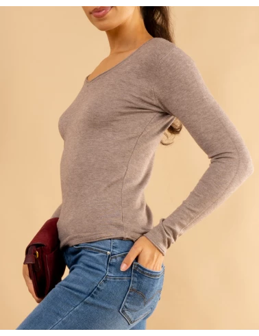 Pull col en v