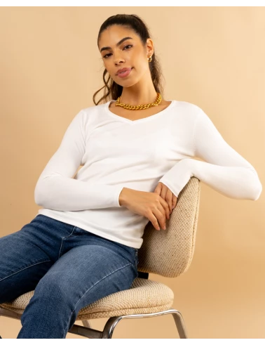 Pull col en v