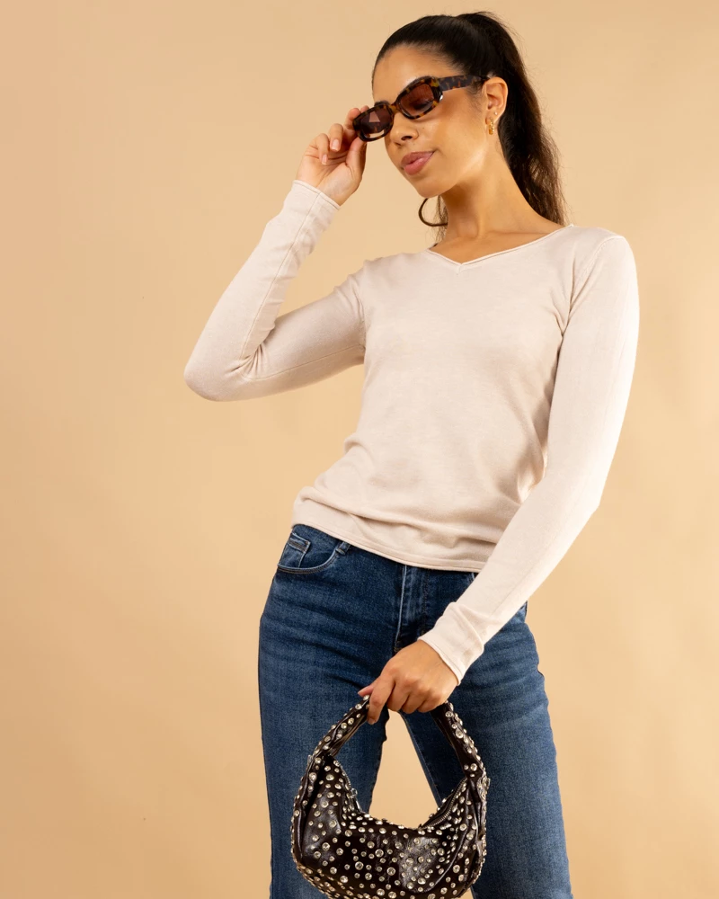 Pull col en v