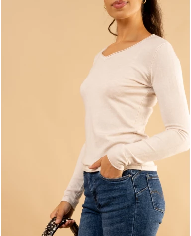 Pull col en v