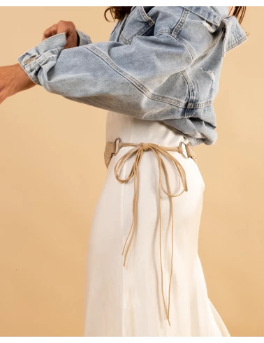 Ceinture franges