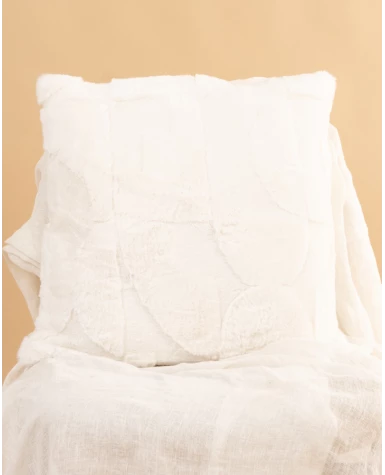 Coussin fourrure
