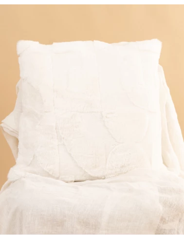 Coussin fourrure