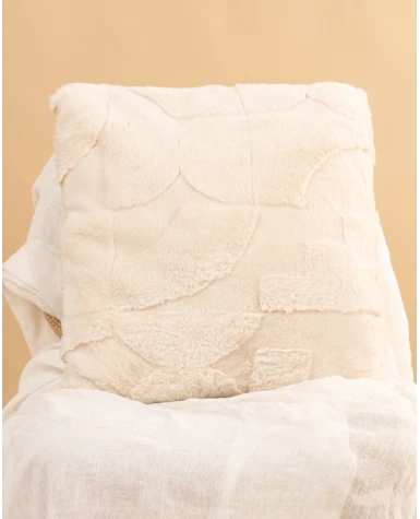 Coussin fourrure