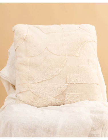 Coussin fourrure