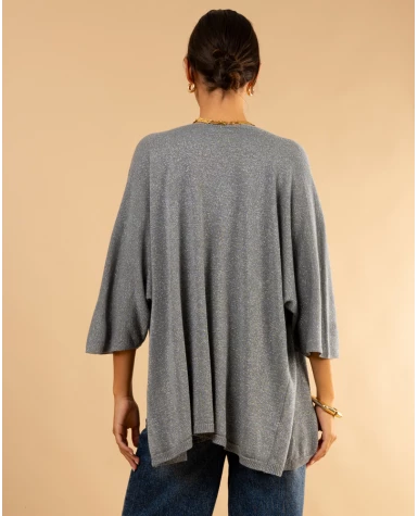 Gilet maille lurex
