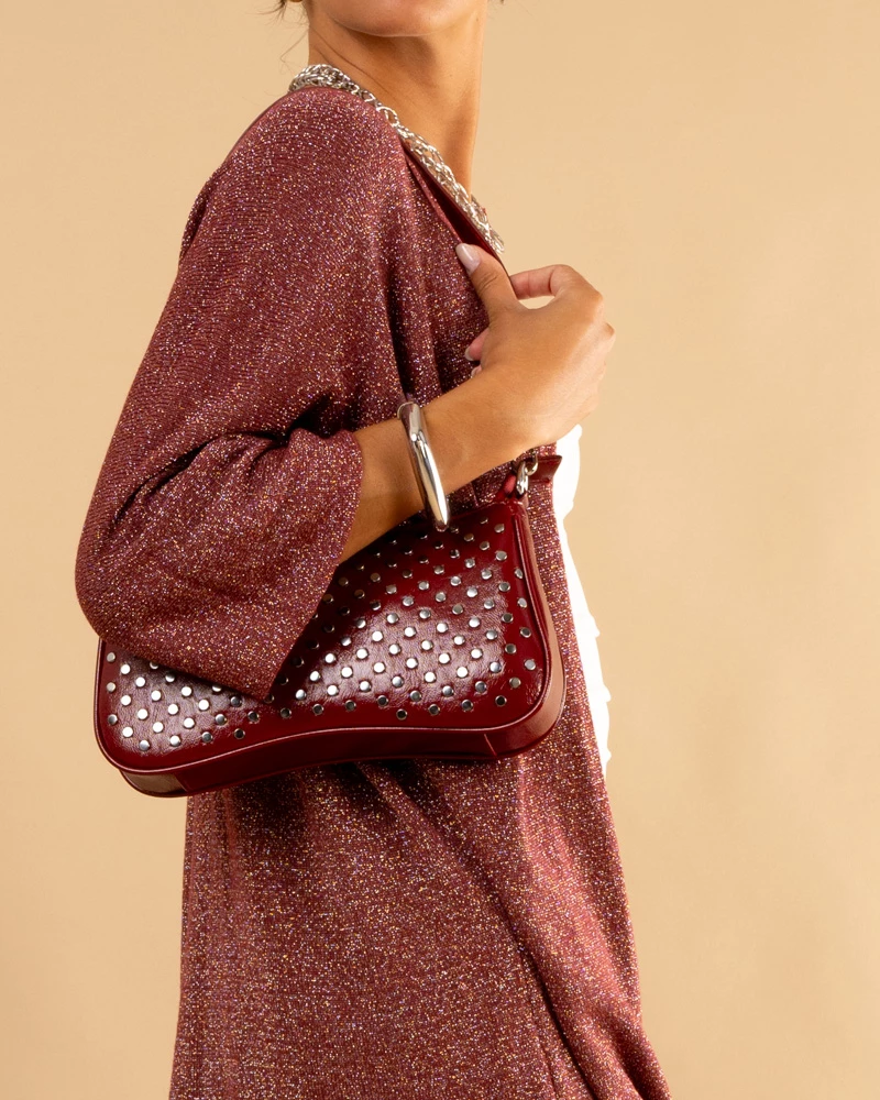 Gilet maille lurex