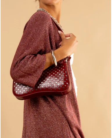 Gilet maille lurex