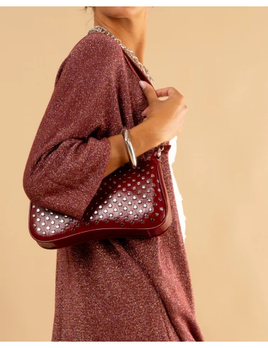 Gilet maille lurex