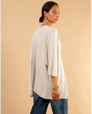Gilet maille lurex