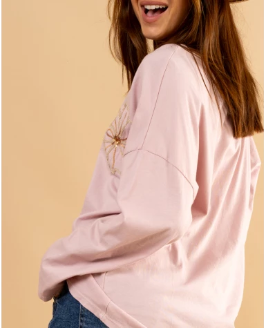 T-shirt fleurs