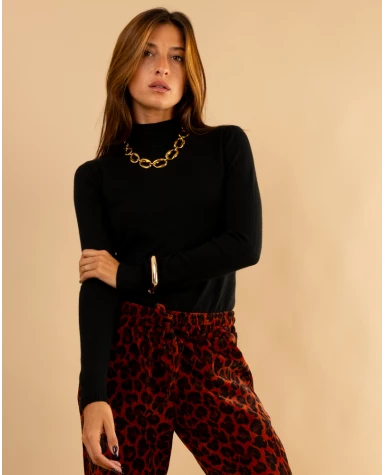 Pull col montant