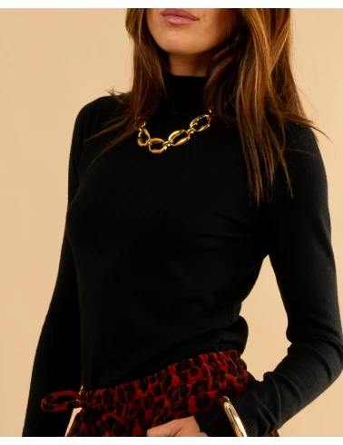 Pull col montant