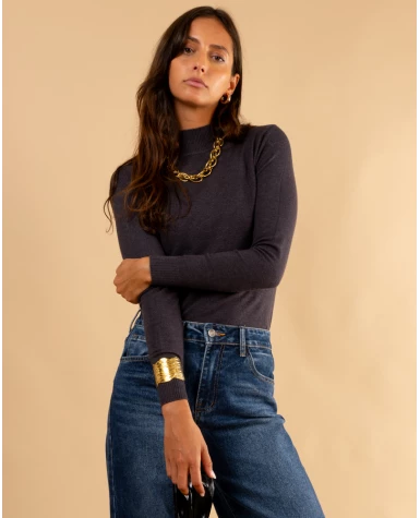 Pull col montant