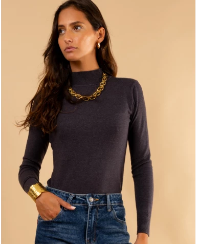 Pull col montant