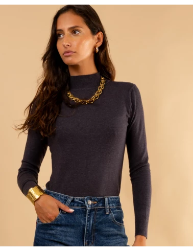 Pull col montant