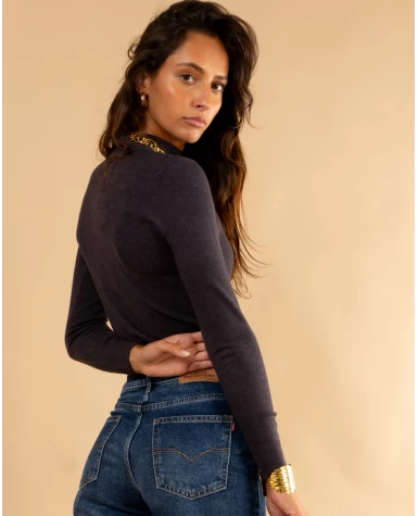 Pull col montant