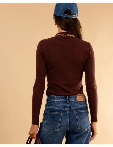 Pull col montant