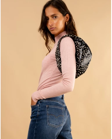 Pull col montant