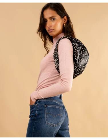 Pull col montant