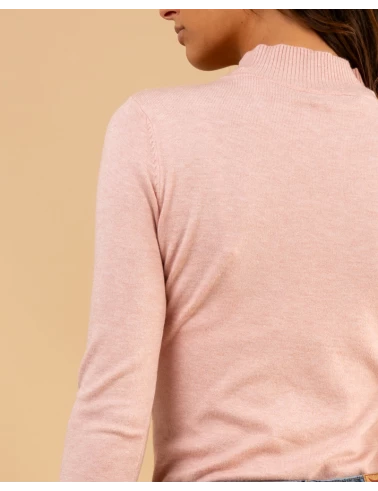 Pull col montant