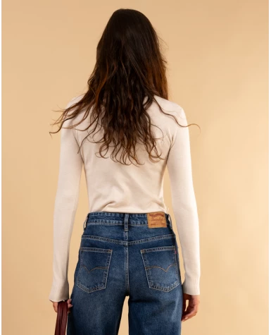 Pull col montant