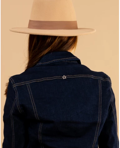 Veste jean brut