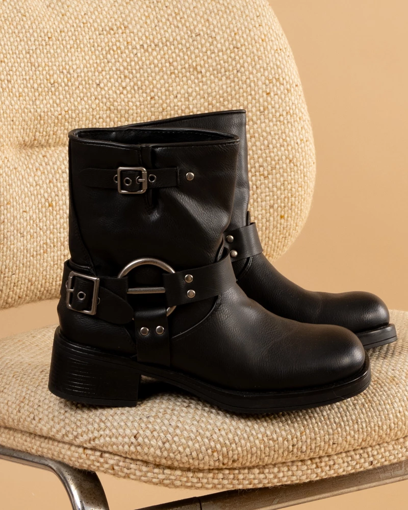 Bottines biker