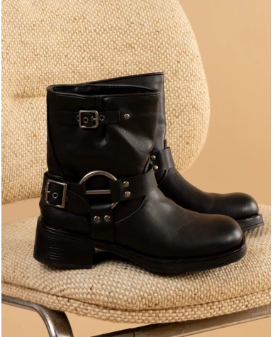 Bottines biker