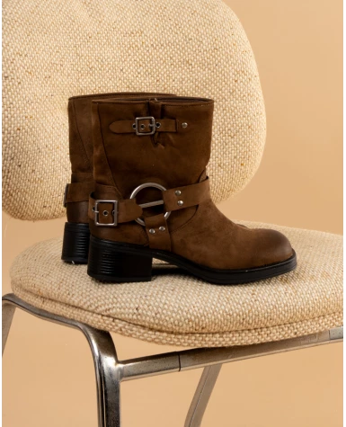 Bottines biker