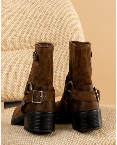 Bottines biker