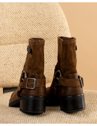 Bottines biker