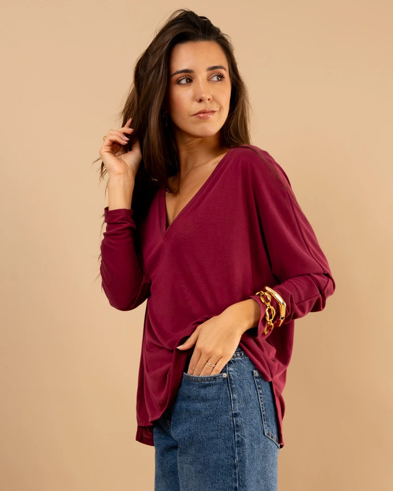 Top v oversize