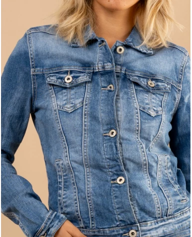 Veste jean brut