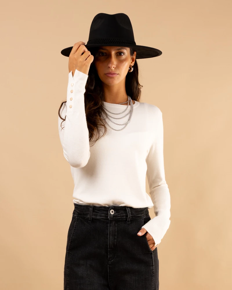 Pull col rond