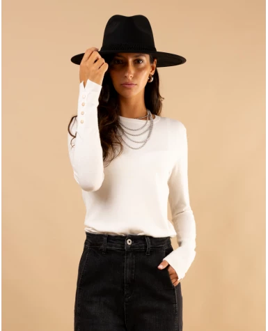 Pull col rond