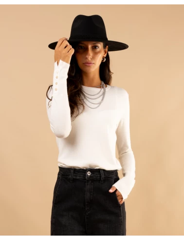 Pull col rond