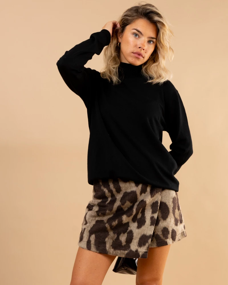 Pull col montant