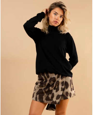 Pull col montant