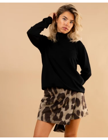Pull col montant