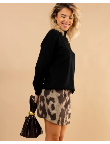 Pull col montant