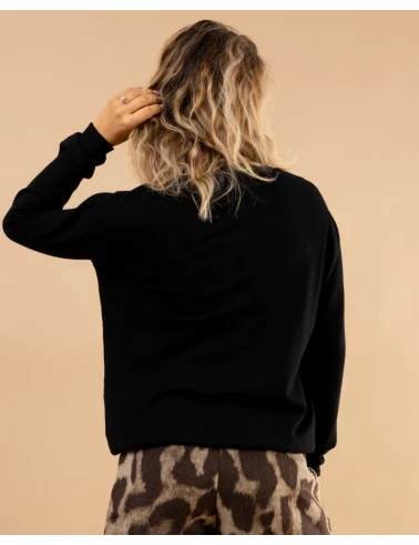 Pull col montant