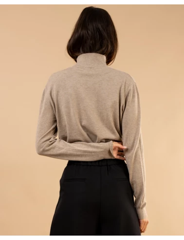 Pull col montant
