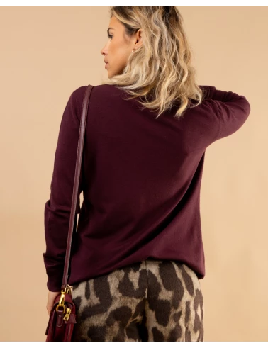 Pull col montant