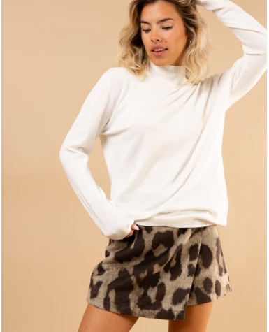 Pull col montant